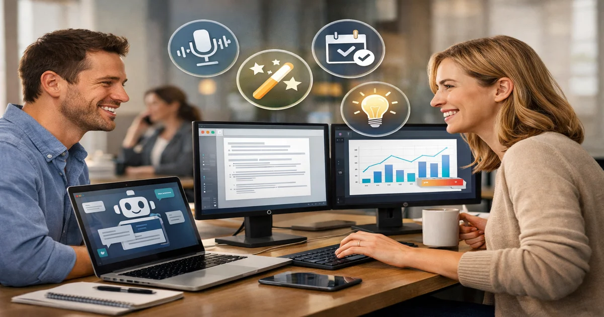 Image de couverture de 5 Applications IA Qui Révolutionnent la Productivité au Bureau
