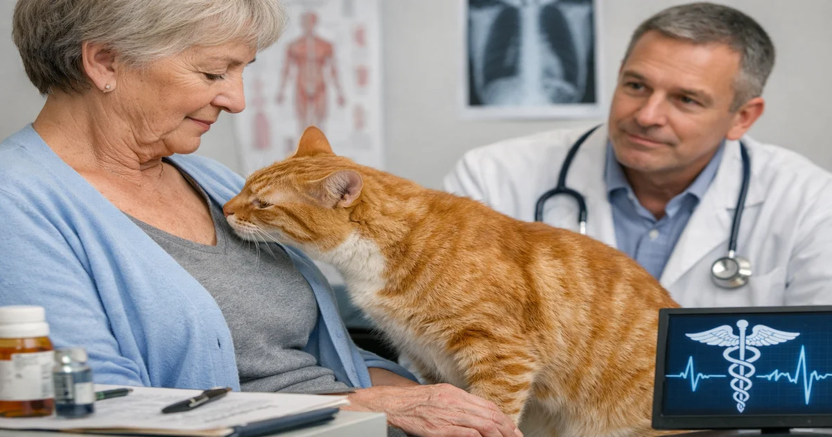 Titelbild von Können Katzen tatsächlich Krankheiten bei Menschen erkennen?