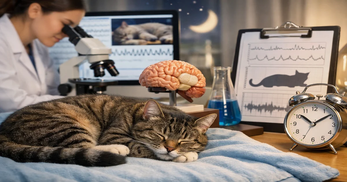 Imagem de capa de Por Que Gatos Dormem Tanto? A Ciência Por Trás do Sono Felino