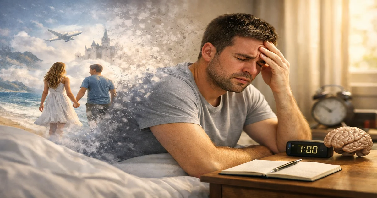 Imagen de portada de Por Qué Nuestro Cerebro Olvida los Sueños al Despertar