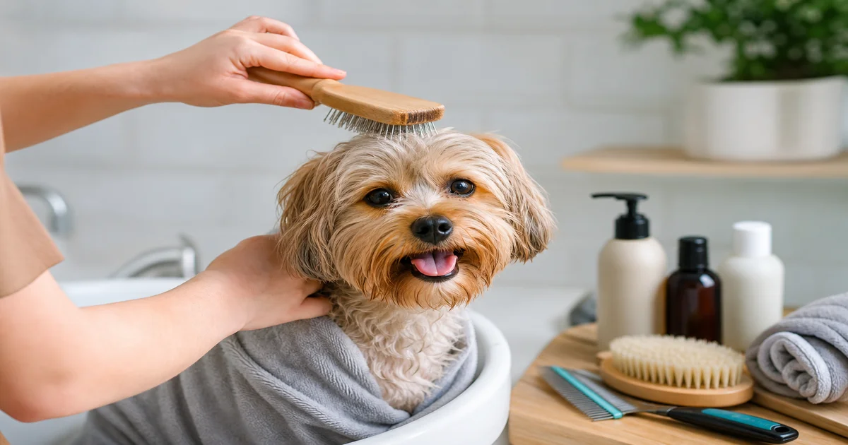 Cover image of How to Groom Your Dog at Home Without a Professional