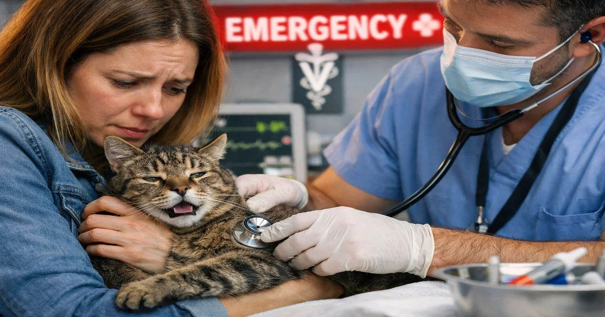 Imagem de capa de 7 Sinais de Que Seu Gato Precisa de Atenção Veterinária Urgente