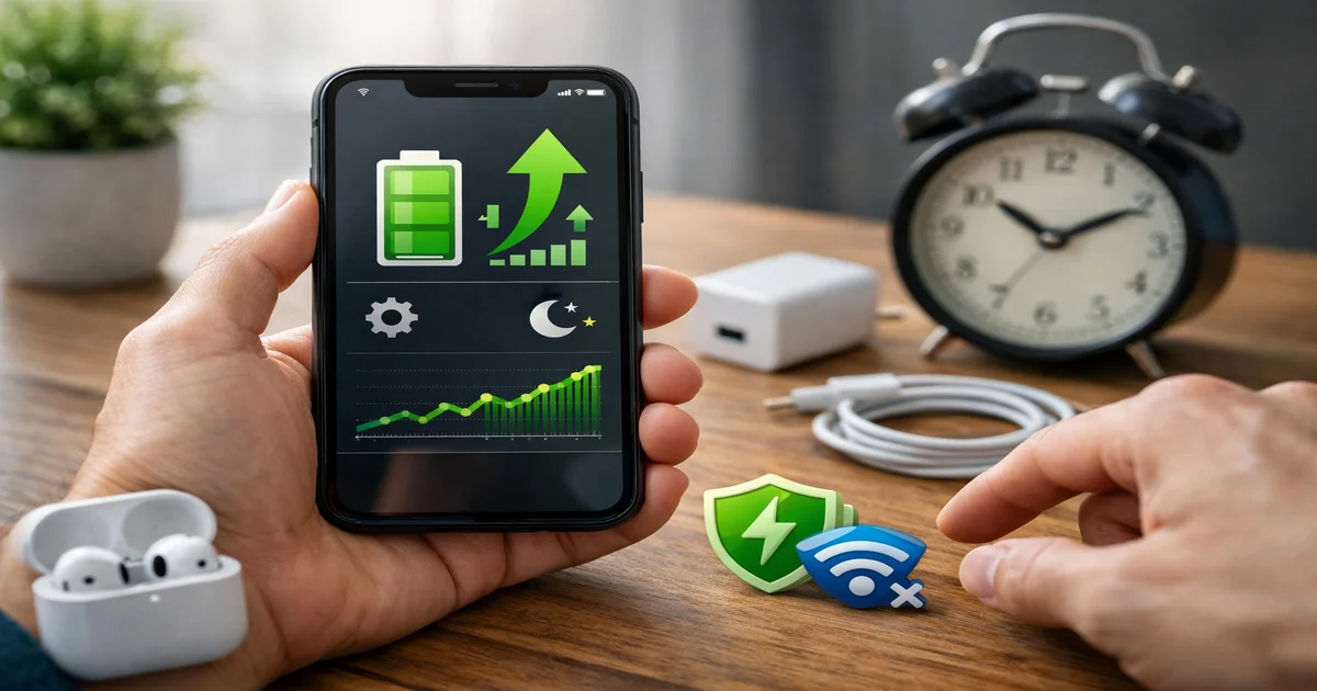 Image de couverture de 7 Astuces Méconnues pour Optimiser la Batterie de Votre Smartphone