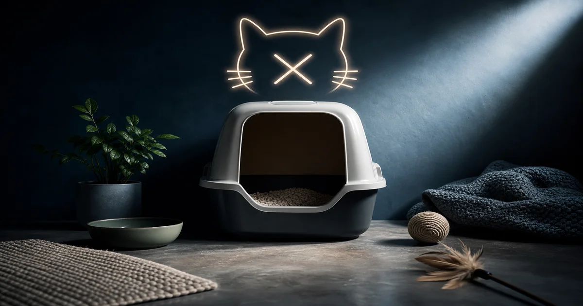 Omslagafbeelding van Waarom je kat de kattenbak mijdt en wat je eraan doet