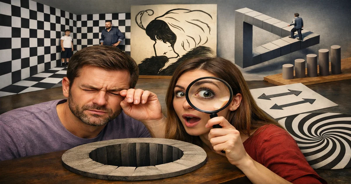 Imagem de capa de Ilusões de Ótica Que Enganam Até os Olhos Mais Atentos