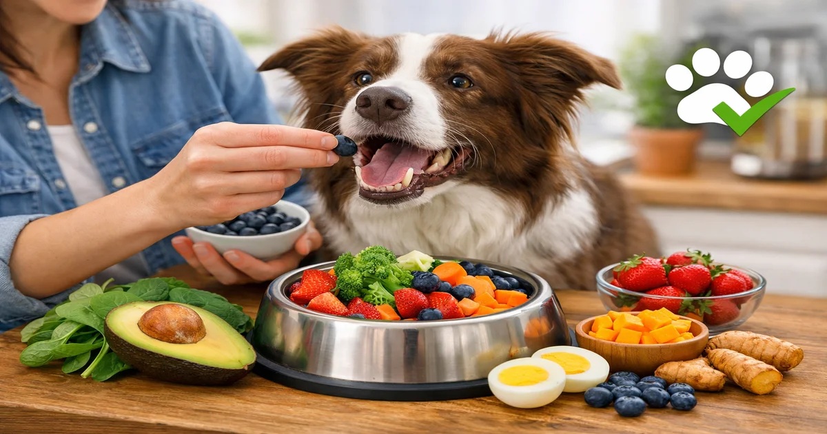 Imagem de capa de 7 Superalimentos Que Seu Cão Pode Comer Sem Riscos à Saúde