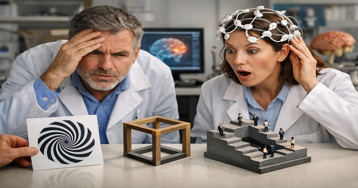 Image de couverture de 5 Illusions d'Optique Impossibles Qui Trompent Même les Experts