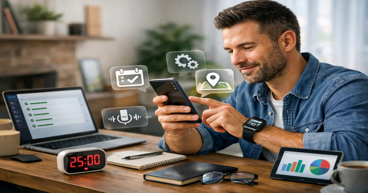 Imagen de portada de 5 Trucos Ocultos del Teléfono Que Revolucionarán Tu Productividad